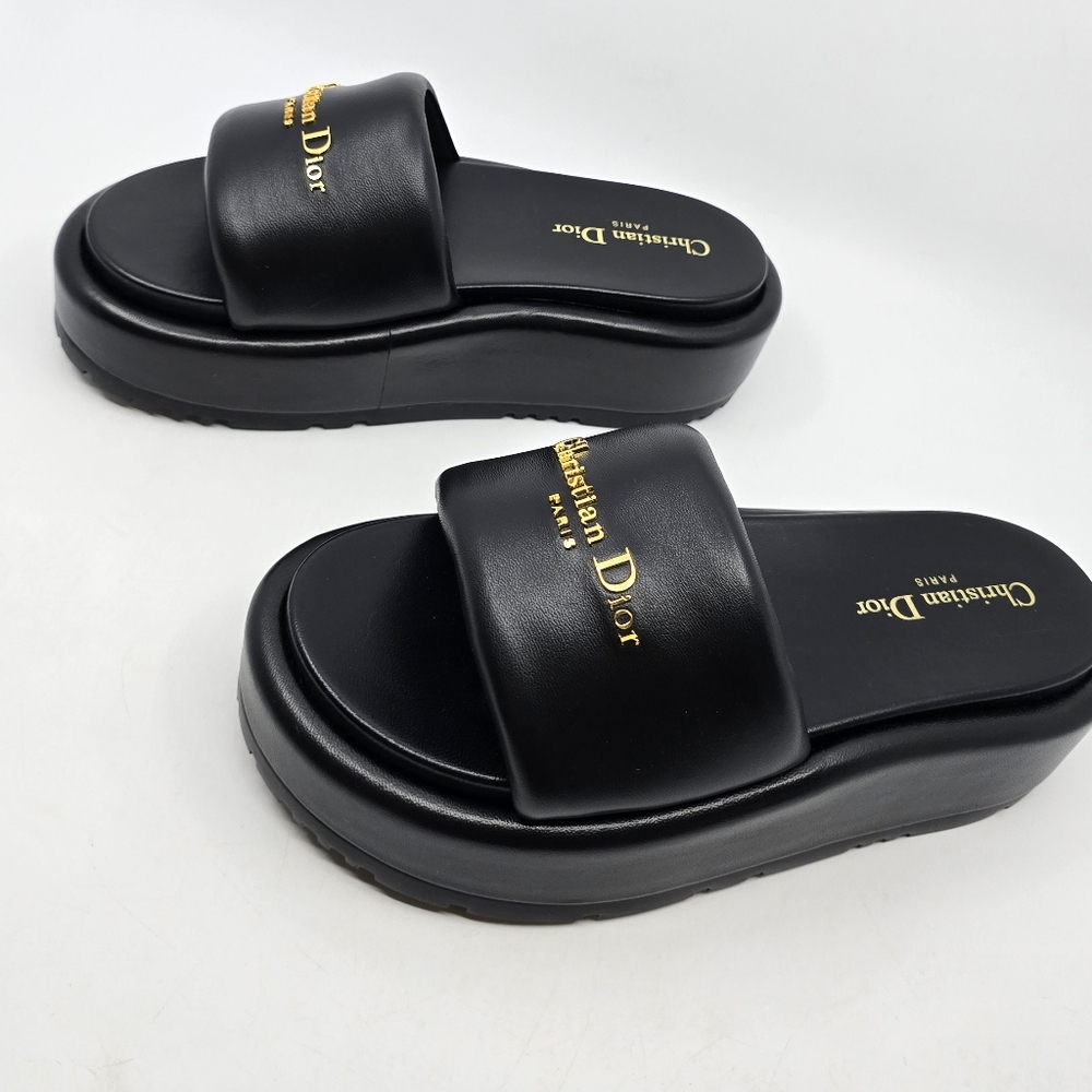 Dior D-Lane Platform Slides - Picture 7 of 15